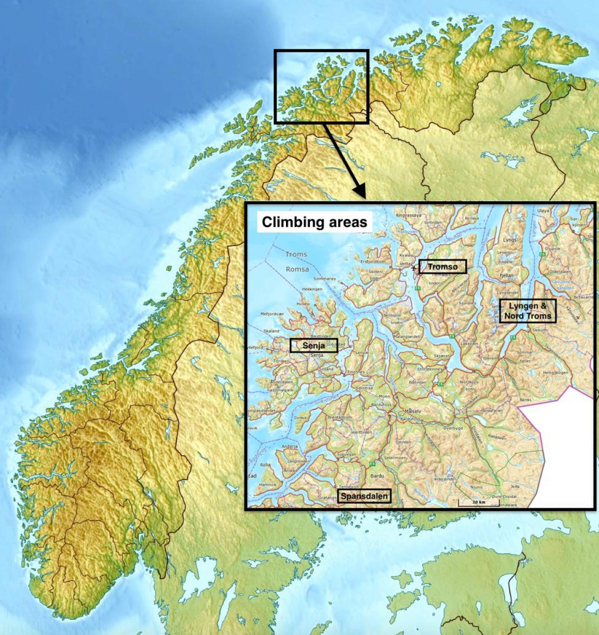 tromsø, Norwegia peta
