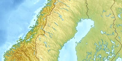 Peta dari awan Norwegia