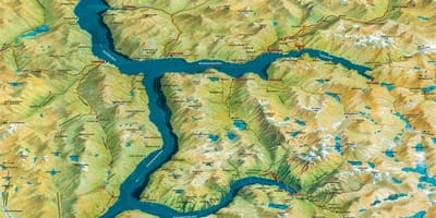 Peta geiranger-Norwegia
