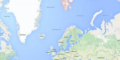Spitsbergen, Norwegia peta